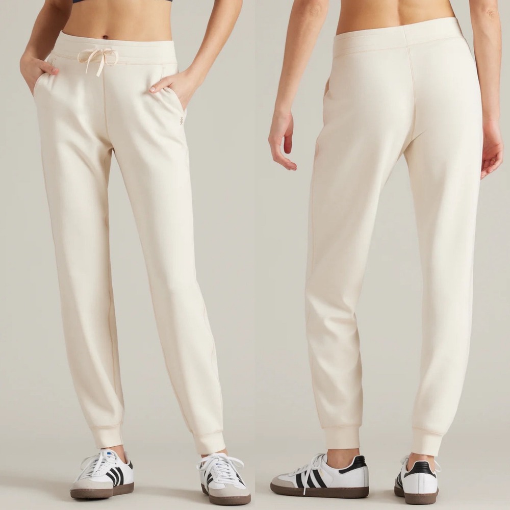 Rhone Joggers Womens Size Large Dreamglow Sand Goldfushion Loungewear Minimal L‎
